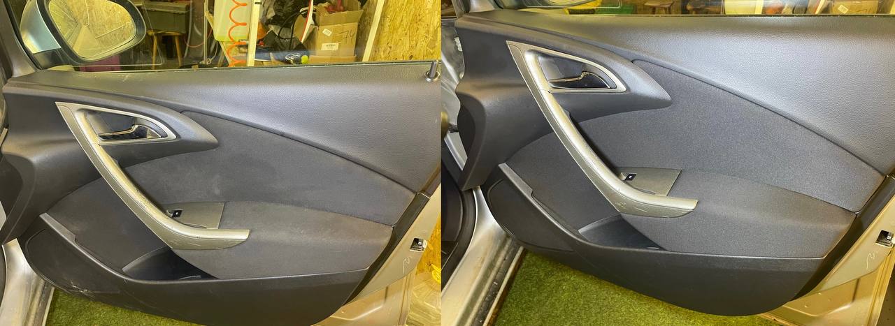 Химчистка салона — результат работы