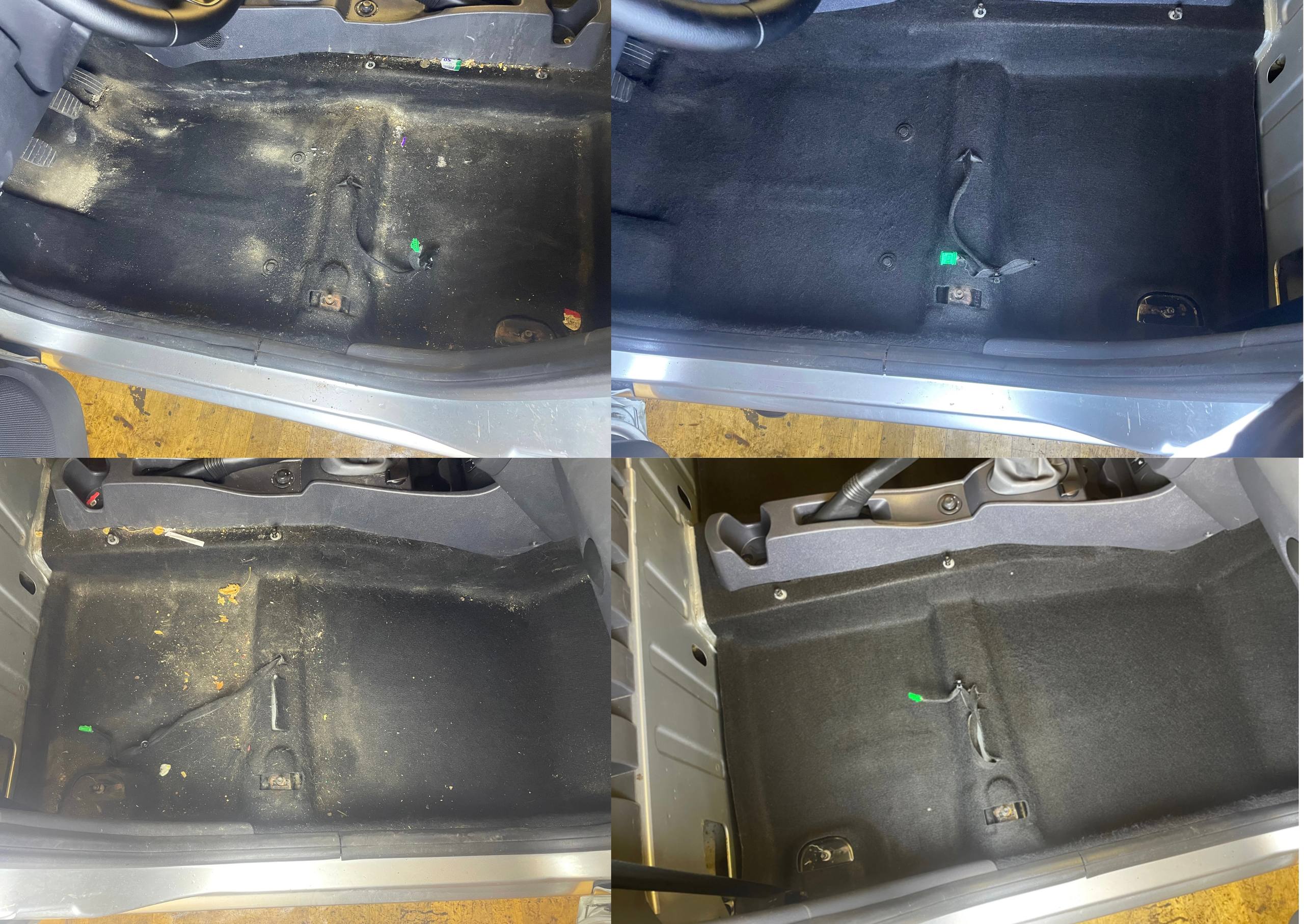 Химчистка салона — результат работы