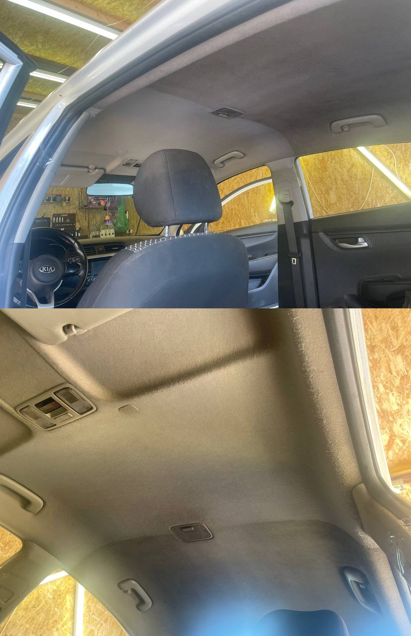 Химчистка салона — результат работы