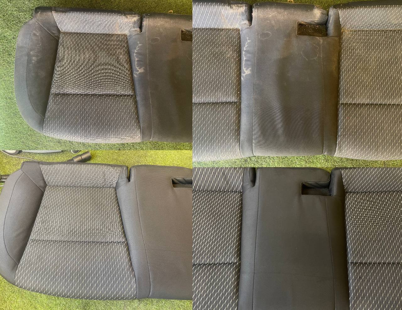 Химчистка салона — результат работы